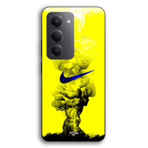 Coque Pour Xiaomi Redmi 15 Nike Bold font jaune Maniacase