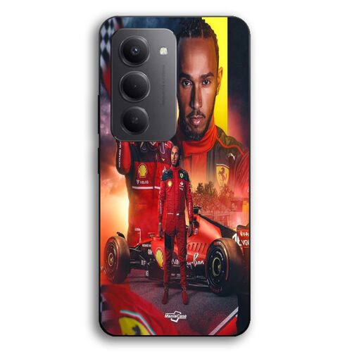 Coque Pour Xiaomi Redmi 15 Lewis Hamilton Scuderia Ferrari F1 officiel Maniacase