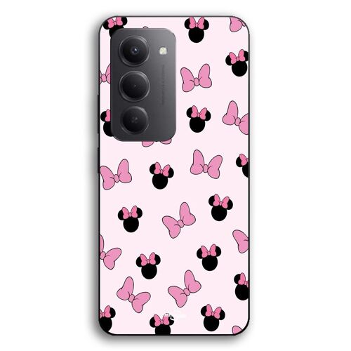 Coque Pour Xiaomi Redmi 15 Minnie noeud fond rose Maniacase