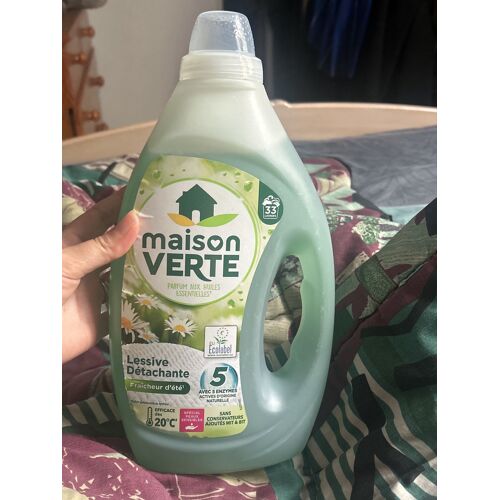 Lessive maison verte 
