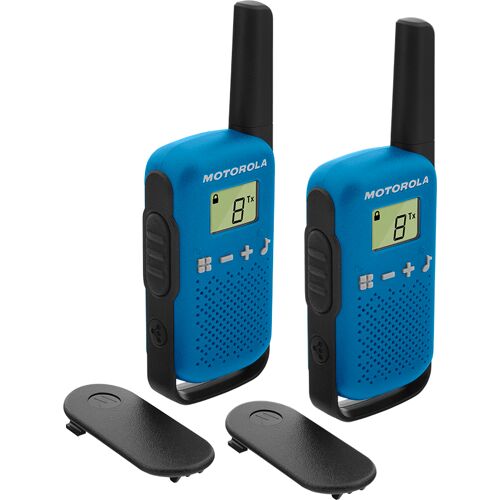 Motorola TALKABOUT T42 radio bidirectionnelle 16 canaux Noir et Bleu