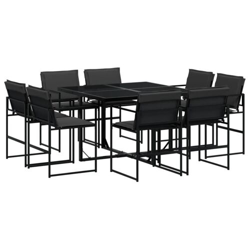 Vidaxl 3295078 Ensemble De Meubles De Jardin Gris Foncé