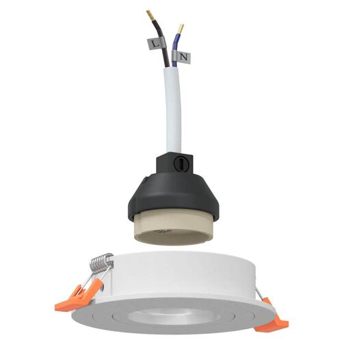 VidaXL 4108140 lampe de table Blanc