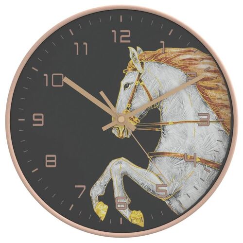 VidaXL 4008408 Horloge murale et de table Or et Blanc
