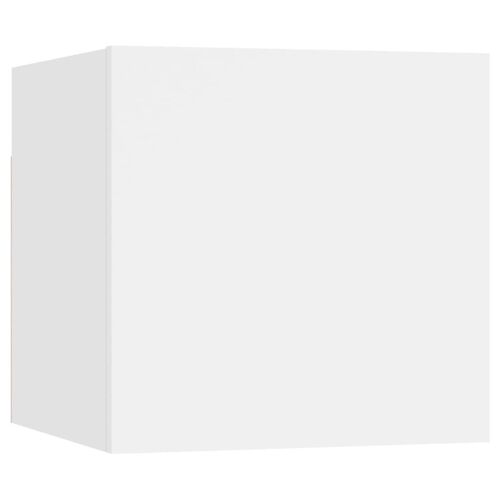 VidaXL 3079706 Table de nuit et table de chevet Blanc