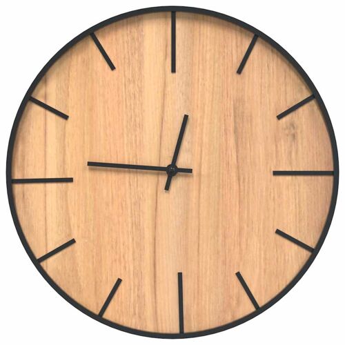 VidaXL 4008398 Horloge murale et de table Marron