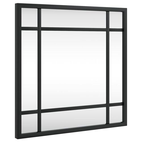 VidaXL 358632 miroir mural Noir