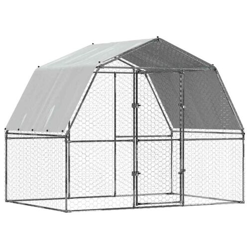 Vidaxl 3294910 Cage Et Niche Pour Petits Animaux Argent
