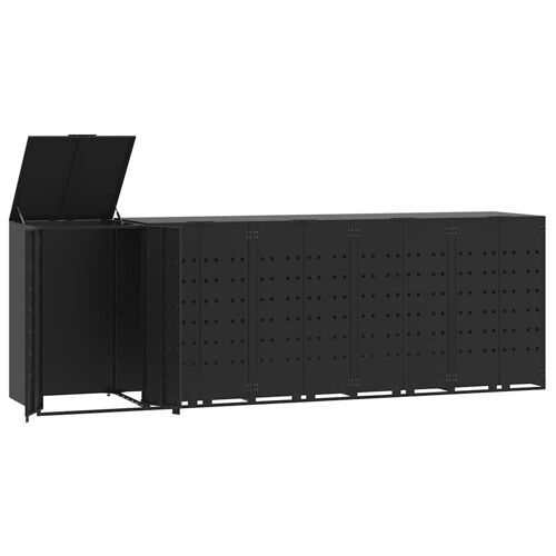 VidaXL 3279980 accessoire de conteneur de déchets Noir