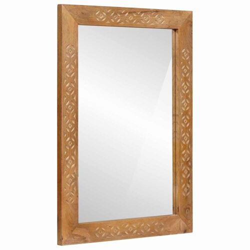 VidaXL 4018111 miroir mural Marron