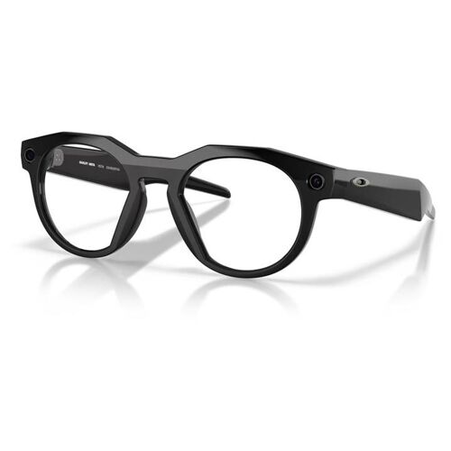 Oakley Meta HSTN - Lunettes intelligentes - 32 Go - rond - Wi-Fi 6, Bluetooth - 12 mégapixels appareil-photo - 53 g - noir, clair