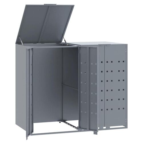 VidaXL 3279987 accessoire de conteneur de déchets Gris