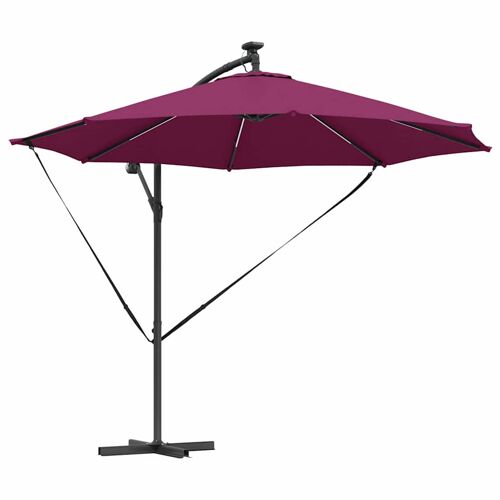 Vidaxl 42003389 Parasol De Terrasse Bordeaux