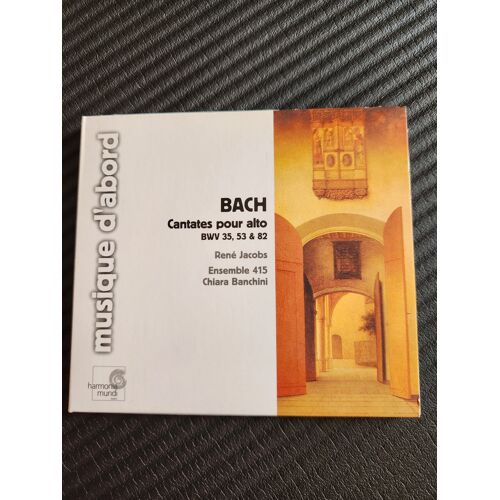Cantates Pour Alto Js Bach