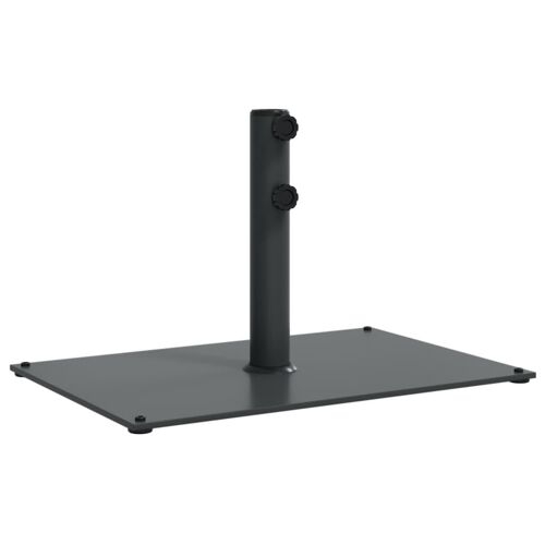 Vidaxl 368683 Fixation De Parasol Pour Patio Gris