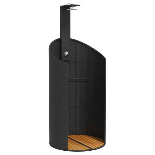 VidaXL 368212 système de douche Noir
