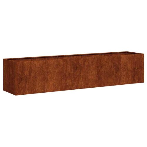 Vidaxl 860688 Pot À Fleurs Acier Couleur Rouille