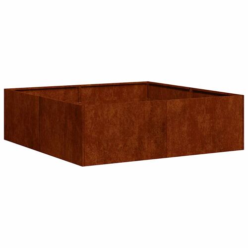Vidaxl 860814 Pot À Fleurs Acier Couleur Rouille