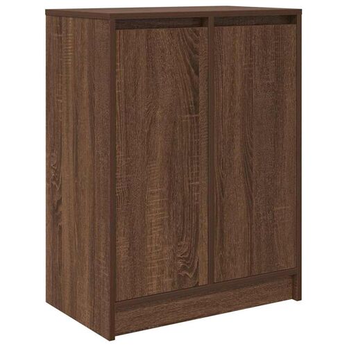 VidaXL 861874 Organisateur pour chaussures Marron, Chêne