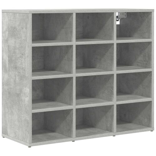 VidaXL 808715 Organisateur pour chaussures Gris