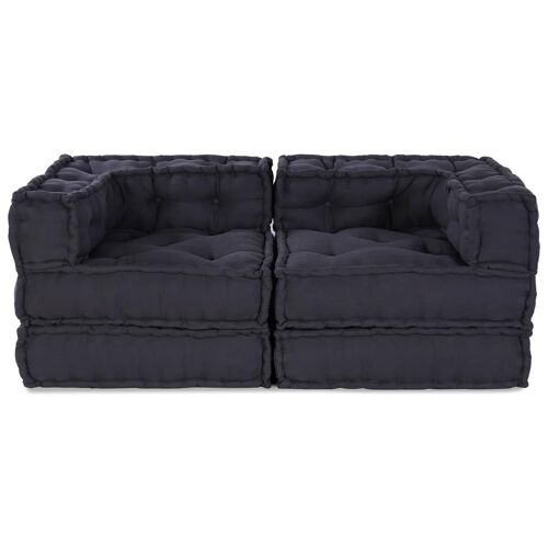 VidaXL 3315066 coussin de chaise Anthracite