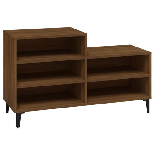 VidaXL 819739 Organisateur pour chaussures Marron, Chêne