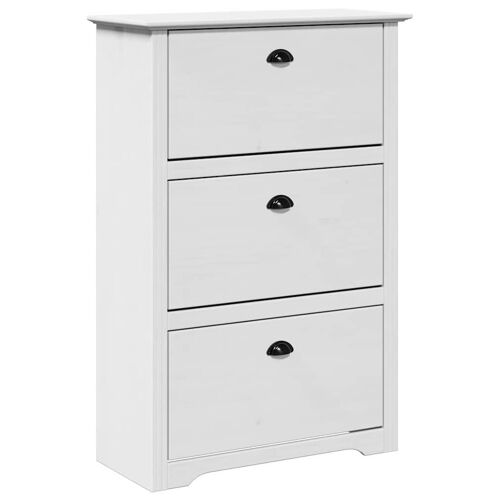 VidaXL 4016881 Organisateur pour chaussures Blanc