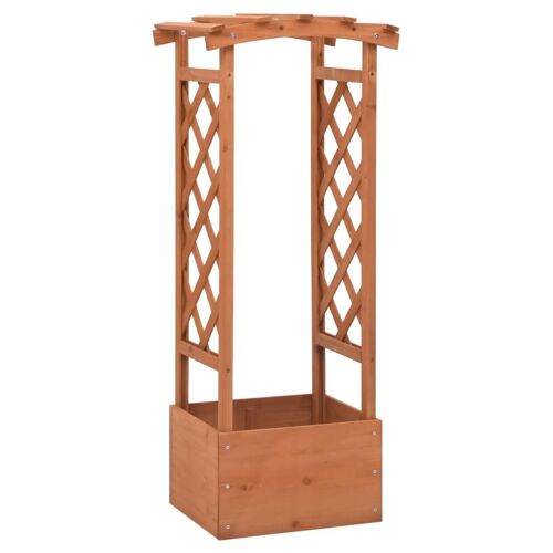 Vidaxl 316391 Pot À Fleurs Bois