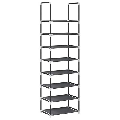 VidaXL 4100619 Organisateur pour chaussures Noir