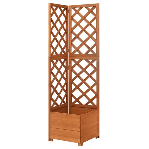Vidaxl 316411 Pot À Fleurs Bois