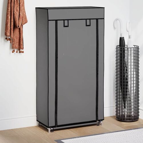 VidaXL 282430 Organisateur pour chaussures Gris