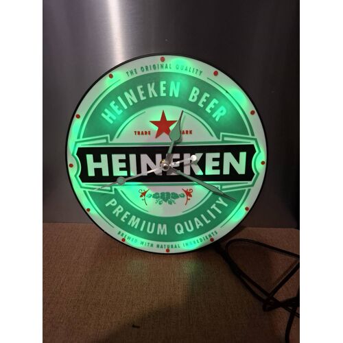 Horloge Led Heineken