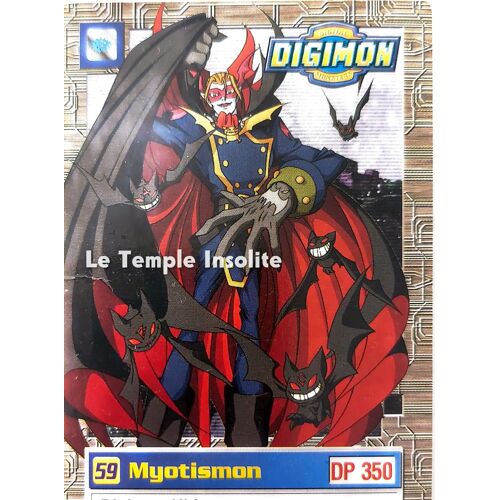 Carte Bandai Digimon - Myotismon 18/35 2000