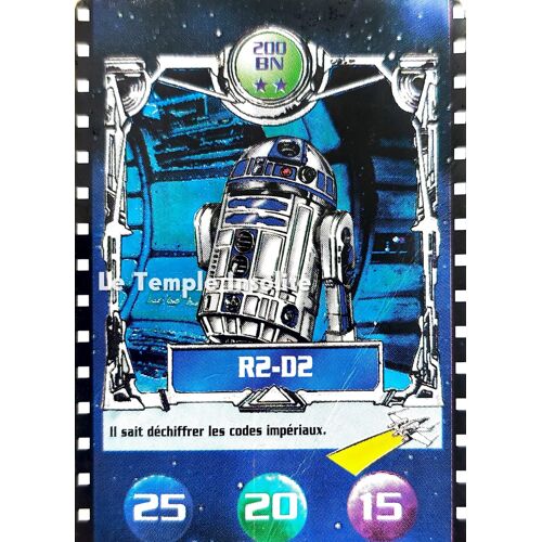 Carte Bn Star Wars Le Défi Du Jedi - R2-D2 1996