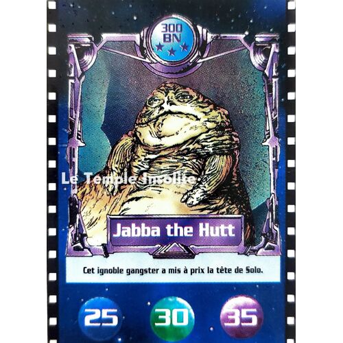 Carte Bn Star Wars Le Défi Du Jedi - Jabba The Hutt 1996