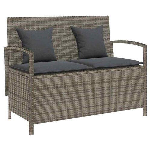 Vidaxl 4104213 Banc De Jardin Résine, Acier
