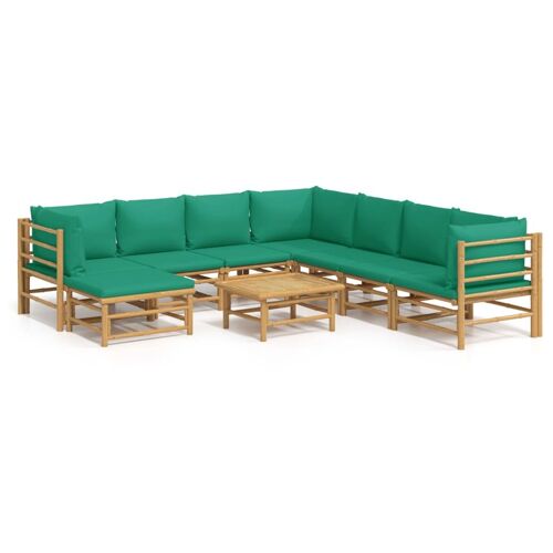Vidaxl 3155143 Ensemble De Meubles De Jardin Vert