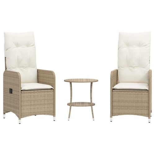 Vidaxl 365693 Chaise D'extérieur Résine, Acier Crème, Blanc