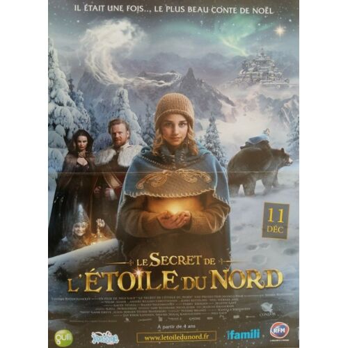 Le Secret De L'étoile Du Nord - Affiche Originale De Cinéma - Format 40x60 Cm - Un Film De Nils Gaup Avec Anders Baasmo Christiansen, Vilde Zeiner, Agnes Kittelsen, Knut Walle - Année 2013