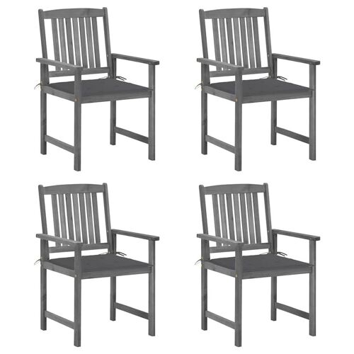 Vidaxl 3061222 Chaise D'extérieur Bois D'acacia Gris