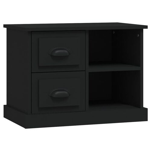 VidaXL 816369 Table de nuit et table de chevet Noir