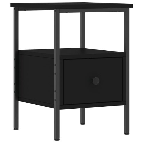 VidaXL 826043 Table de nuit et table de chevet Noir
