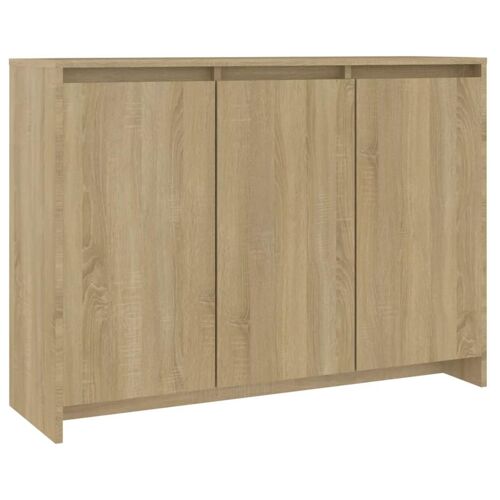 vidaXL Buffet Chêne sonoma 102x33x75 cm Aggloméré