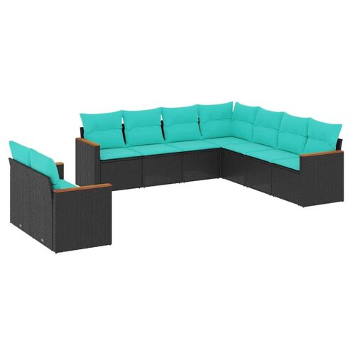 Vidaxl 3226099 Ensemble De Meubles De Jardin Bleu
