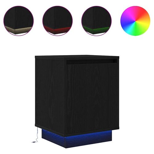 VidaXL 861267 Table de nuit et table de chevet Noir