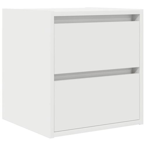 VidaXL 861247 Table de nuit et table de chevet Blanc