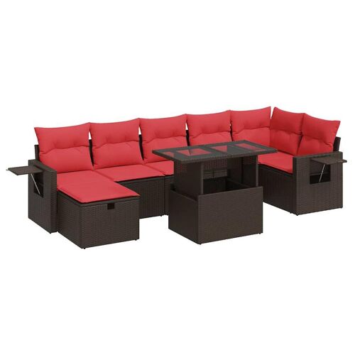 Vidaxl 3327874 Ensemble De Meubles De Jardin Rouge