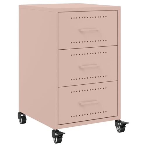 VidaXL 846729 Table de nuit et table de chevet Rose