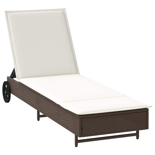 Vidaxl 4104034 Chaise D'extérieur Résine, Acier Crème, Blanc