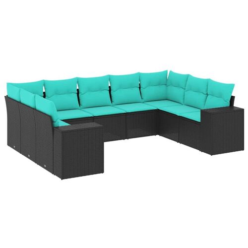 Vidaxl 3222996 Ensemble De Meubles De Jardin Bleu